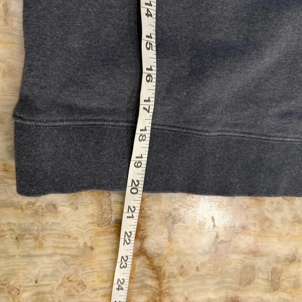 Jordan Boys Fleece Pullover Hoodie Jumpman Nike Air‎ Gray Youth L 8-10